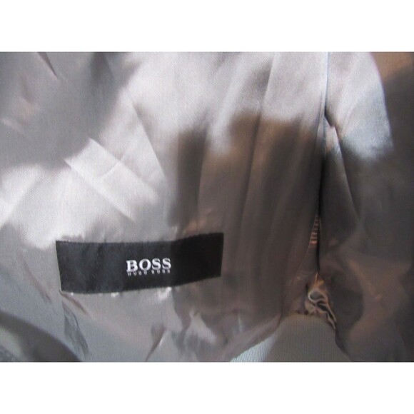 Hugo Boss Lanificio Tesse Biella Gray Unconstructed Virgin Wool Jacket 46R NWOT - Picture 8 of 8